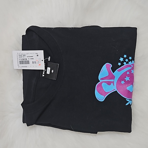 NWT Men's HUF X PLAYBOY BUNNY LONG SLEEVE SHIRT BLACK Limited Edition - Picture 3 of 4